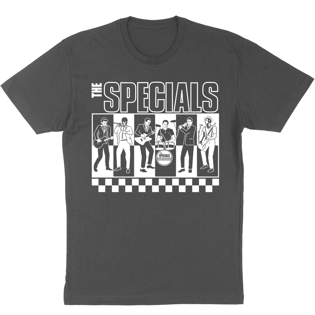 The Specials "BW"  Charcoal T-Shirt