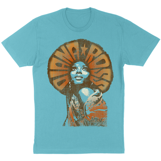 Diana Ross "Sunshine" T-Shirt in Light Blue
