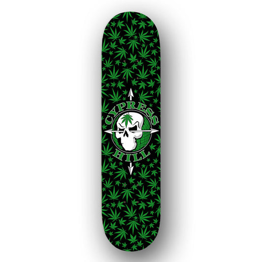Cypress Hill "Skull & Globe" Limited Edition Skate Deck