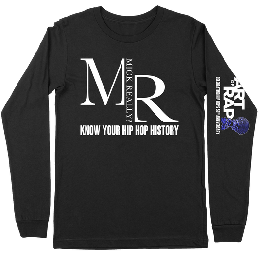 Art of Rap "Hip Hop History" Long Sleeve T-Shirt