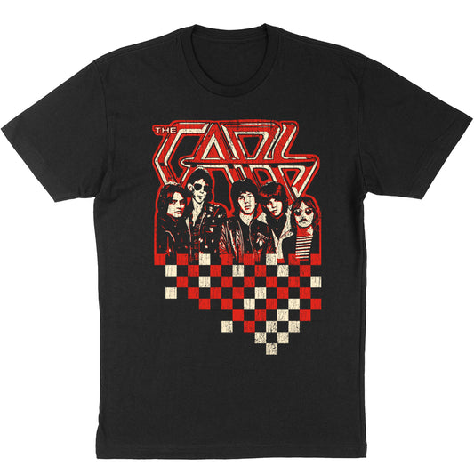 The Cars "Band Members Checked" T-Shirt