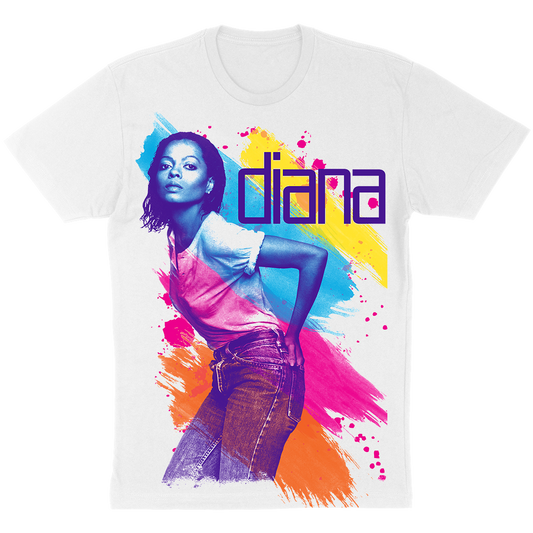 Diana Ross "Upside Down Watercolors" T-Shirt