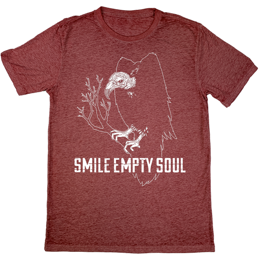 Smile Empty Soul  "Vulture" Heather Red T-Shirt