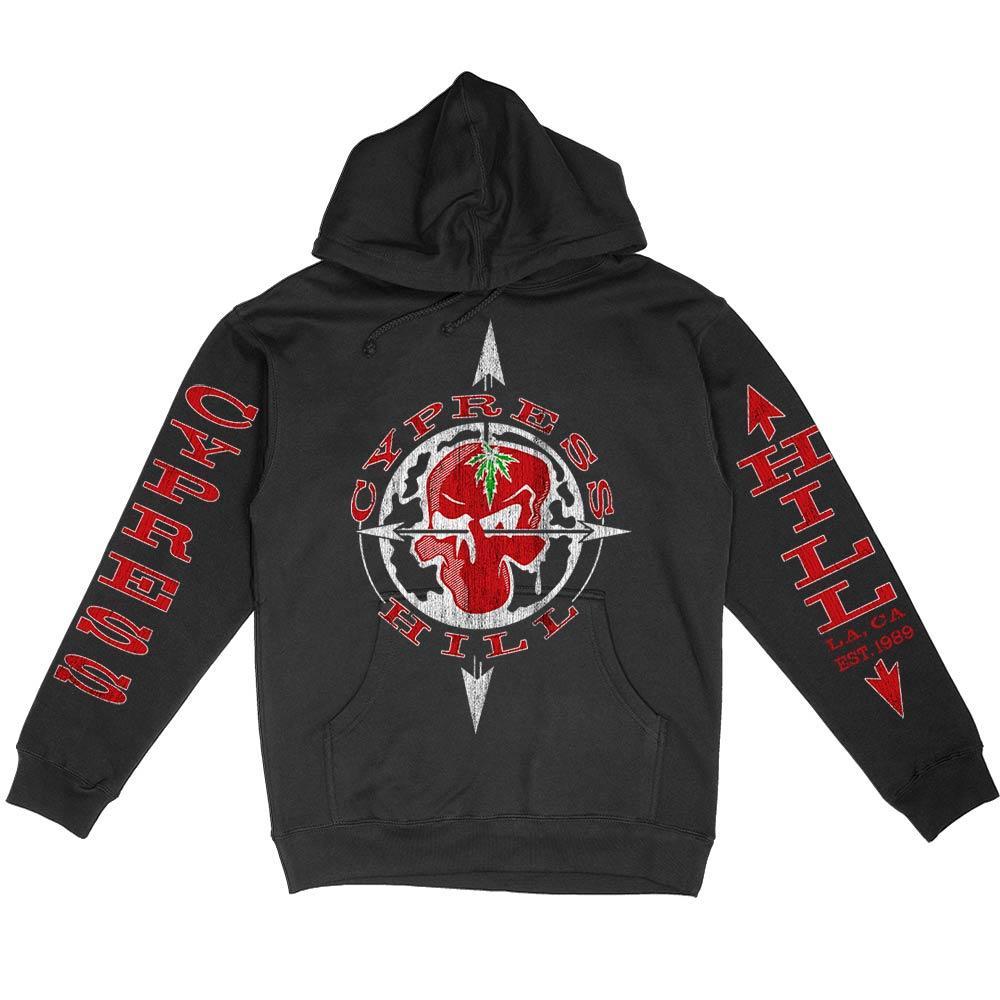Cypress Hill "OG Skull & Compass" Pullover Hoodie