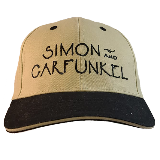 Simon & Garfunkel Hat - Black & Gold